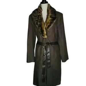 Terry Lewis Classic Luxuries Coat L NWT